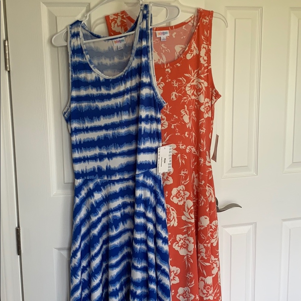 2 Lularoe Nicki dresses sold as a pair